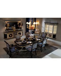 Mariner Wellington Lacquered 7 Piece Dining Room Set